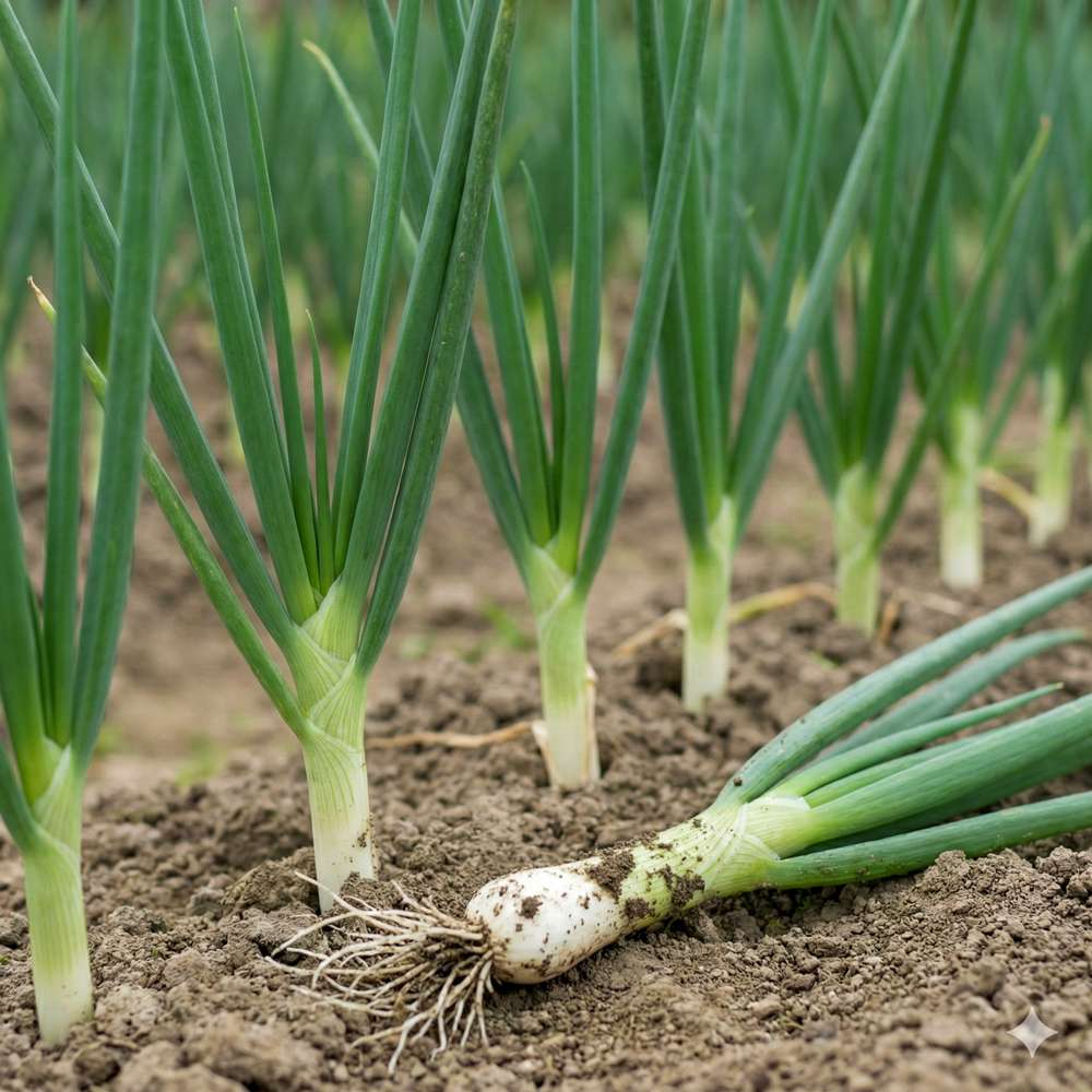 Vårlök 'White Lisbon' (BIO frö)